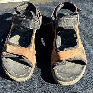 ECCO WALKING HIKING WATER SANDALS SIZE 37 6-6.5